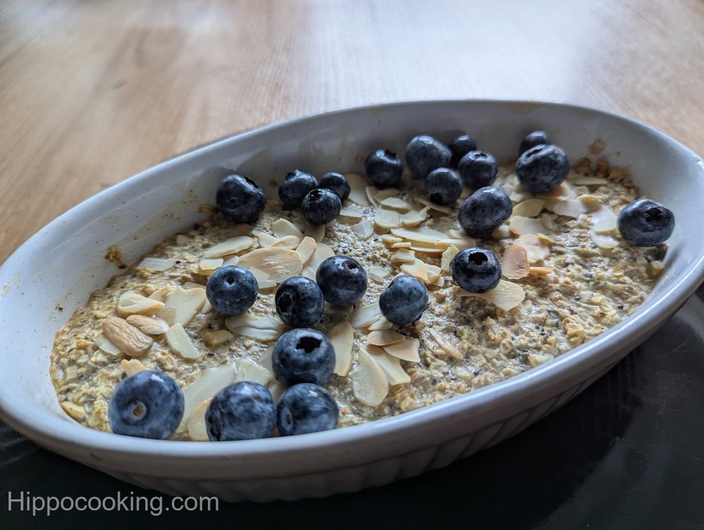 Image Almond Baked Oats