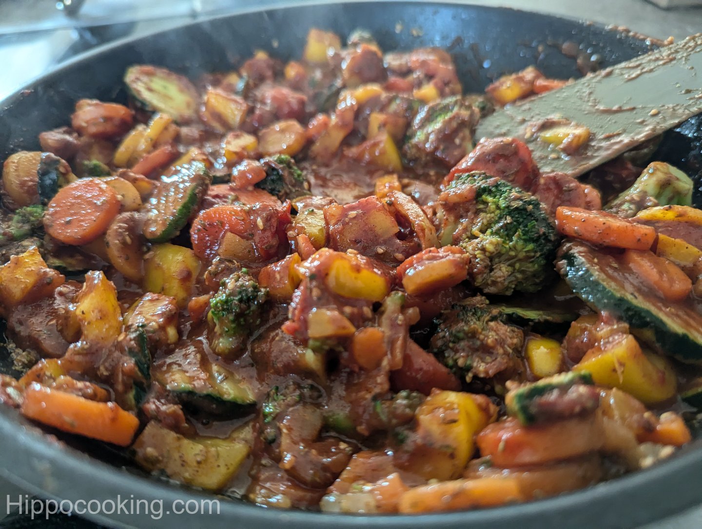 Image Vegetable Pan with Turkish Herbs